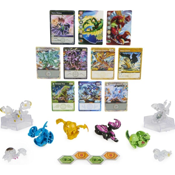 Spin Master Bakugan Multibalenie s exkluzívnymi svietiacimi Bakuganmi S4