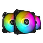 Asus TUF Gaming TF120 ARGB PC vetrák s krytom čierna (š x h) 120 mm x 25 mm vrátane LED osvetlenia; 90DA0030-B09030