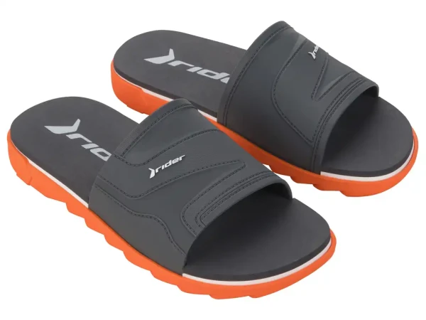 Rider RW Plus Slide 12441-BF550 Pánske šľapky šedo / oranžové 43