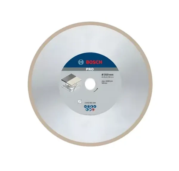 BOSCH Best for Ceramic 350 mm / Diamantový rezný kotúč / otvor 30 mm (25,4 mm) / keramika, dlažba, kameň (2608602640)