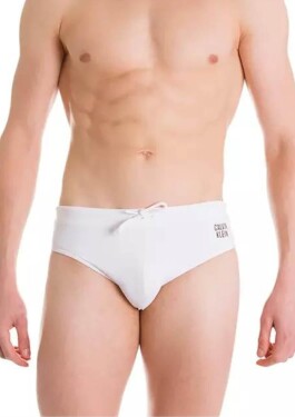 Calvin Klein KM0KM00730 plavky biele