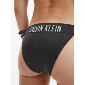 Dámske plavky Spodný diel plaviek STRING SIDE TIE CHEEKY BIKINI KW0KW01858BEH Calvin Klein