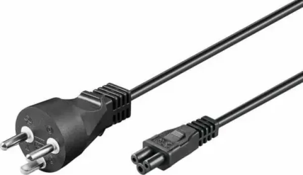 MicroConnect Power Cord DK Typ-K - C5 0.5m čierna / dánska koncovka (PE120805)