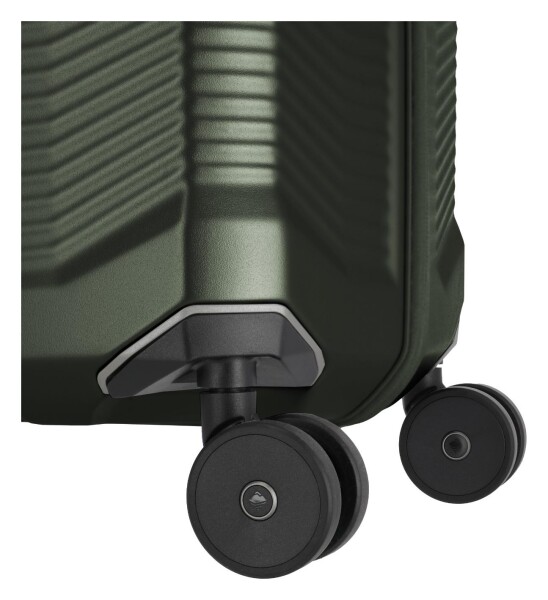 Malý škrupinový kufor Travelite Millennium S Pine Green