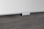 SAPHO - CLOE galérka s LED osvetlením, 100x50x18cm, biela CE100-0030