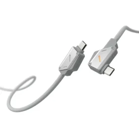 Aulumu M07 Dátový a nabíjací kábel USB-C Aluminum Alloy 1,2m, Sivá (6975941662102)