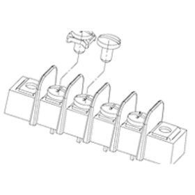 Molex 387206215 svorkovnice pre tlačiarne Pólov 15 1 ks; 387206215