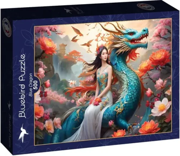 BlueBird Puzzle Modrý drak