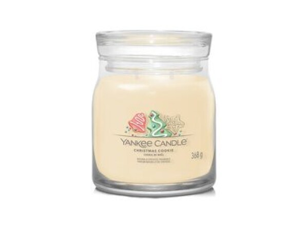 Yankee Candle Signature Christmas Cookie 368g - sviečka stredná 2 knôty / doba horenia: až 50h (5038581129242)