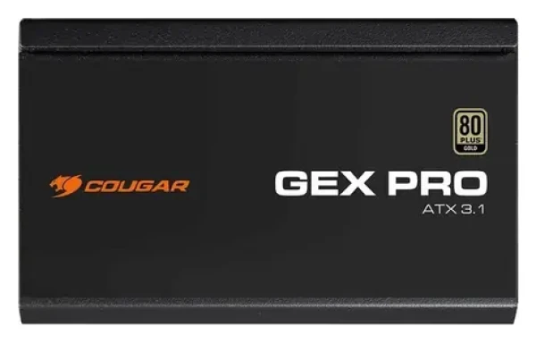 COUGAR GEX PRO 850W čierna / PC zdroj / ATX 3.1 / 80 PLUS Gold / Modulárne / PCIe 5.1 (CGR GEXP-850)