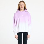 Mikina adidas All Szn Loose Dip Dye Hoodie White/ Bliss Lilac M