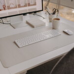 Eulenschnitt Podložka na pracovní stůl Heart Cream 80 x 40 cm