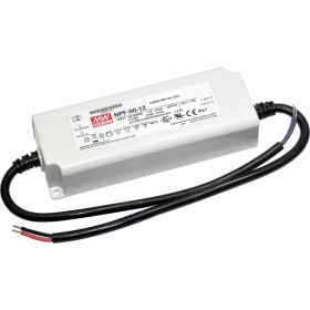 MEAN WELL NPF-90D-30 LED driver, napájací zdroj pre LED konštantné napätie, konštantný prúd 90 W 3 A 18 - 30 V/DC stmievateľný, PFC spínacie obvod, ochrana; NPF-90D-30
