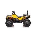 Mamido Detská elektrická štvorkolka Can-Am Outlander ATV žltá