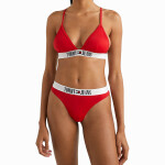 Džínsy Dámske brazílske plavky UW0UW04451-XNL - Tommy Hilfiger L