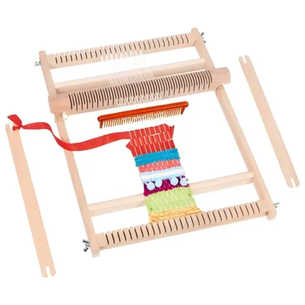 GOKI Drevený tkáčsky stav 25 cm