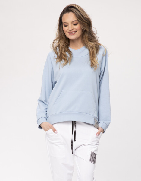 Look Made With Love Mikina Pia Sky Blue M/L Nebesky modrá