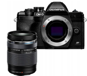 Olympus OM-D E-M10 Mark IV čierny + 14-150 mm f/4,0-5,6 (V207130BE040)