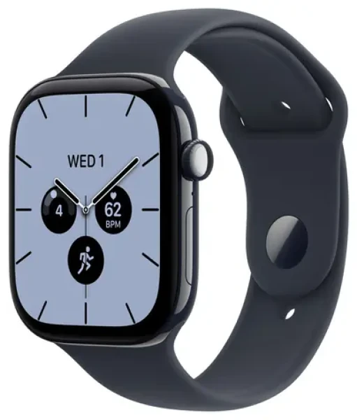 Apple Watch Series 12 GPS+Cellular 42mm Nočne modré keramické telo - Námornícky modrý športový remienok M/L / 150-200 mm (MJH04RK/A)