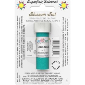 Jedlá prachová farba turquoise 7 ml - Sugarflair - Sugarflair
