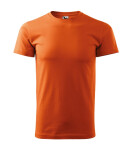 Základné pánske tričko oranžové 2XL
