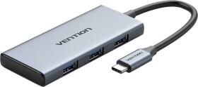 Vention Hub USB-C do HDMI, 3x USB 3.0, SD, TF Vention TOOHB 0,15m Sivý