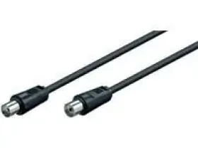 MicroConnect koaxiálny kábel MF 75 Ohm 5m čierna (COAX050)