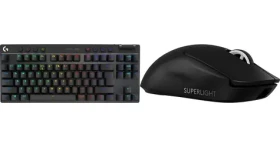 Logitech PRO X TKL GX Brown + G PRO X SuperLight 2 / Bezdrôtová sada klávesnice a myši / Lightspeed / US layout (M-9068212)