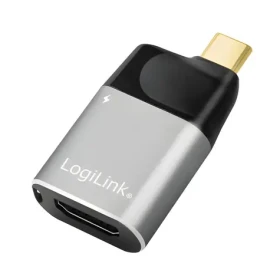 LogiLink USB-C na HDMI USB-C čierna/sivá / Adaptér / USB 3.2 / 4K 60Hz / PD 60W (CUA0203)