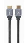 Gembird CCBP-HDMI-3M Premium kábel HDMI-M - HDMI-M 3m šedá/ tienený / pozlátené kontakty (CCBP-HDMI-3M)