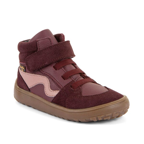 Dievčenské celoročné členkové barefoot topánky TEX GO BORDEAUX Froddo G3110265-20 - 30