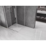 MEXEN/S - Velár sprchovací kút, posuvné dvere 120 x 120, transparent, chróm 871-120-120-01-01