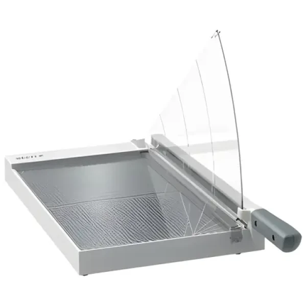 Leitz Precision Office A4+ antracit / Páková rezačka papiera / A4 Maxi / 15 listov / sklo / 80 g/m2 (90210000)