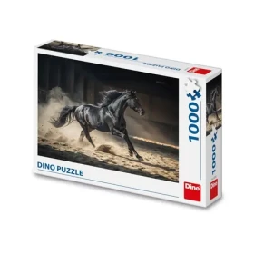 Dino Puzzle Čierny kôň