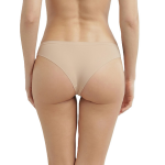 Dámske bezšvové nohavičky INVISIBLE BRAZILIAN - BELLINDA - nude M