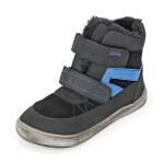 Chlapčenské zimné topánky Barefoot RODRIGO BLACK, Protetika, čierna - 22