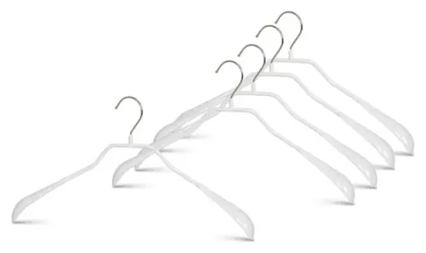 MAWA BODYFORM biela / Ramienko / kov / protišmykové / 42 cm / 5 ks
