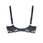 Panache Clara Moulded Sweetheart navy/pearl 7251 70DD