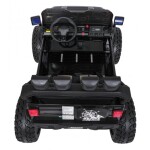 Mamido Elektrické autíčko Extreme Sport 4x4 s premenlivou veľkosťou čiernej