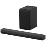 LG DS40T čierna / Soundbar 2.1 / výkon 300 W / bezdrôtový subwoofer / Bluetooth / USB / HDMI (DS40T.DDEULLK)