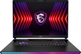 MSI Raider GE78 HX 14VIG-671 Core Black Per-Key RGB gaming keyboard by SteelSeries 17" 16:10 QHD+(2560 x 1600), 240Hz, 100% DCI-P3, IPS-level panel RTX 4090, GDDR6 16GB Intel(r) Core i9-14900HX Processor DDR516GB*2 2TBNVMePCIe Gen4x4SSDIntel(r)Killer