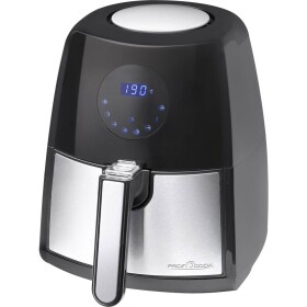 ProfiCook FR 1147 nerez-čierna / Teplovzdušná fritéta / 1500W / 2.5L (4006160114706)