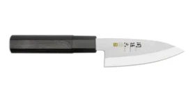 KAI SEKIMAGOROKU KINJU 10 cm / Nôž deba / Jednostranné brúsenie / 58/56 HRC / Pakka drevo rukoväť (AK-1100)