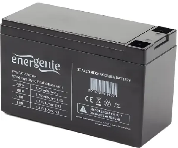Gembird BAT-12V7AH / Batéria / 12V / 7Ah / pre záložné zdroje (UPS) (9111001)