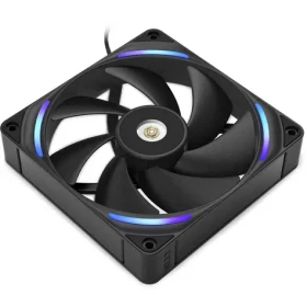 NZXT F140X čierna / 140mm / Fluid Dynamic Bearing / 41 dB @ 2400 RPM / 81 CFM / 4-pin PWM + 4-pin RGB (RF-U14PN-B1)