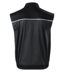 Woody pánska pracovná vesta ebony grey 52/54