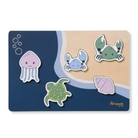 Hauck drevené Puzzle vkladacie Puzzle N Fit Sea