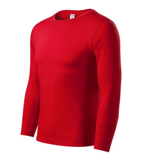 Tričko Progress LS unisex červené M