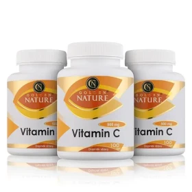 Golden Nature Vitamín C 500mg 300 cps. (3x100 cps) (GN2100016)