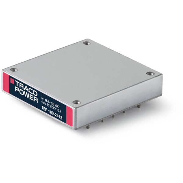 TracoPower TEP 160-4816 DC / DC menič napätia, DPS 48 V/DC 28 V/DC 5.5 A 160 W Počet výstupov: 1 x; TEP 160-4816